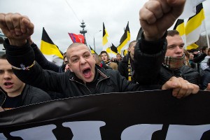 Nationalists march in Moscow