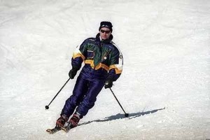 Putin skiing