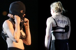 Madonna supporting Pussy Riot while on tour in Russia