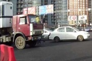 Cat saved by Kamaz driver